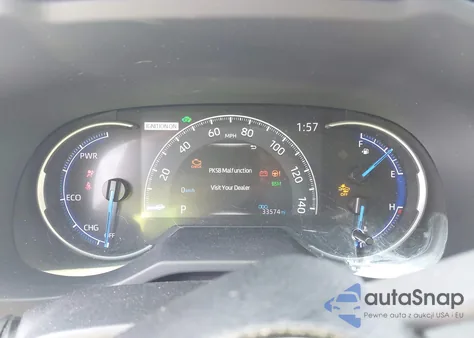 2020 Toyota Rav4 Hybrid Limited z USA, uszkodzony, nr VIN JTMDWRFVXLD546678